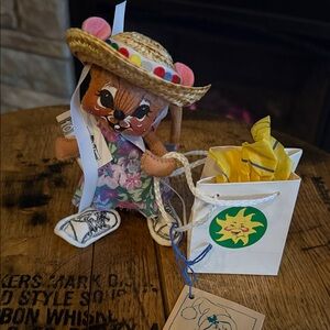 Vintage Vacation Mouse Doll- Annalee 1994